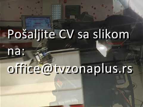 TV ZONA PLUS TRAŽI PREZENTERE