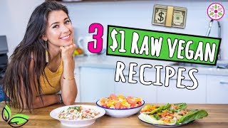 3 $1 RAW VEGAN RECIPES! 🌿Yovana