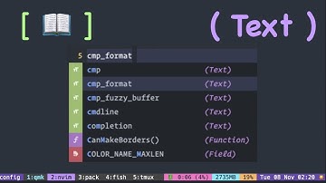 nvim cmp formatting #4.1 separate icon and text