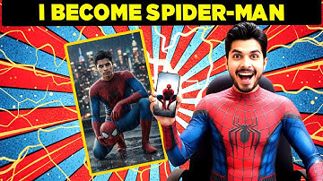 How to Turn Yourself into SpiderMan Easy Tutorial | TechWorld Prince
