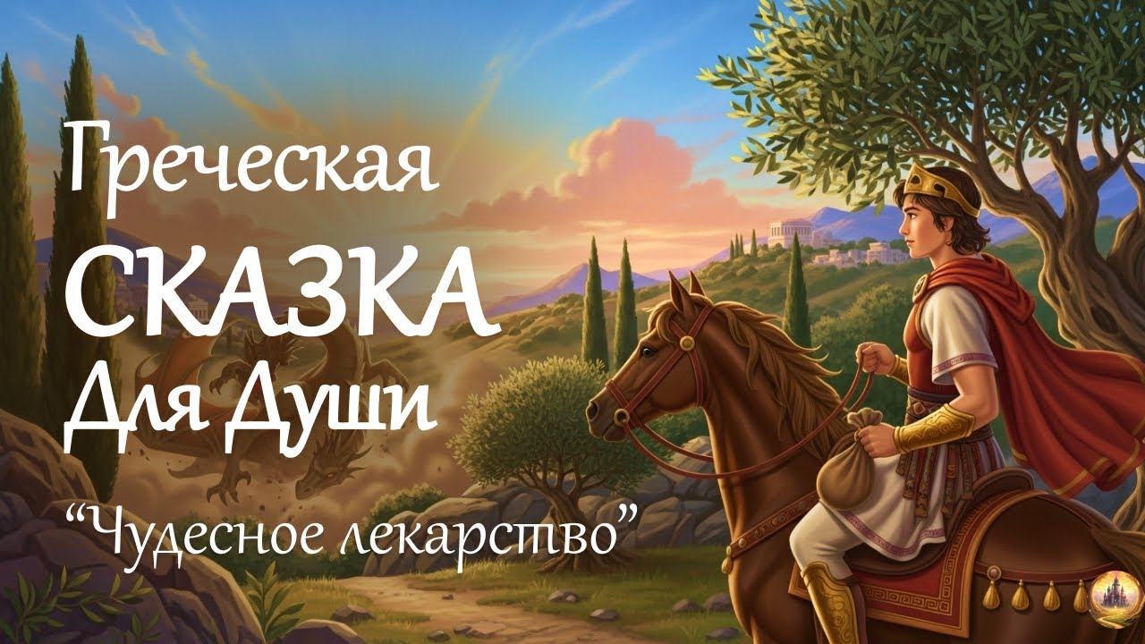 Греческая СКАЗКА НА НОЧЬ у камина 