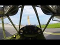 360°🎬 Fly in Piper Cub J3 - Formation Flight Radom Airshow 2017