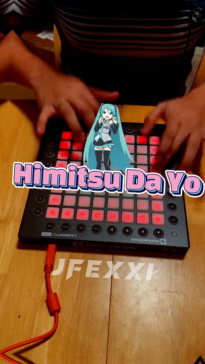 HATSUNE MIKU | Himitsu Da Yo Brazilian Funk on Launchpad #hatsunemiku #shorts #funk #viral #phonk
