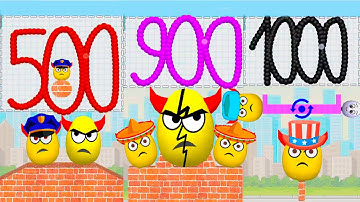 DRAW TO SMASH 💯-200-300-400-500-600-700-800-900-1000 in 4K !