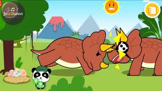 Jurassic World - Dinosaurs | Baby Panda | Jet's Channel screenshot 4