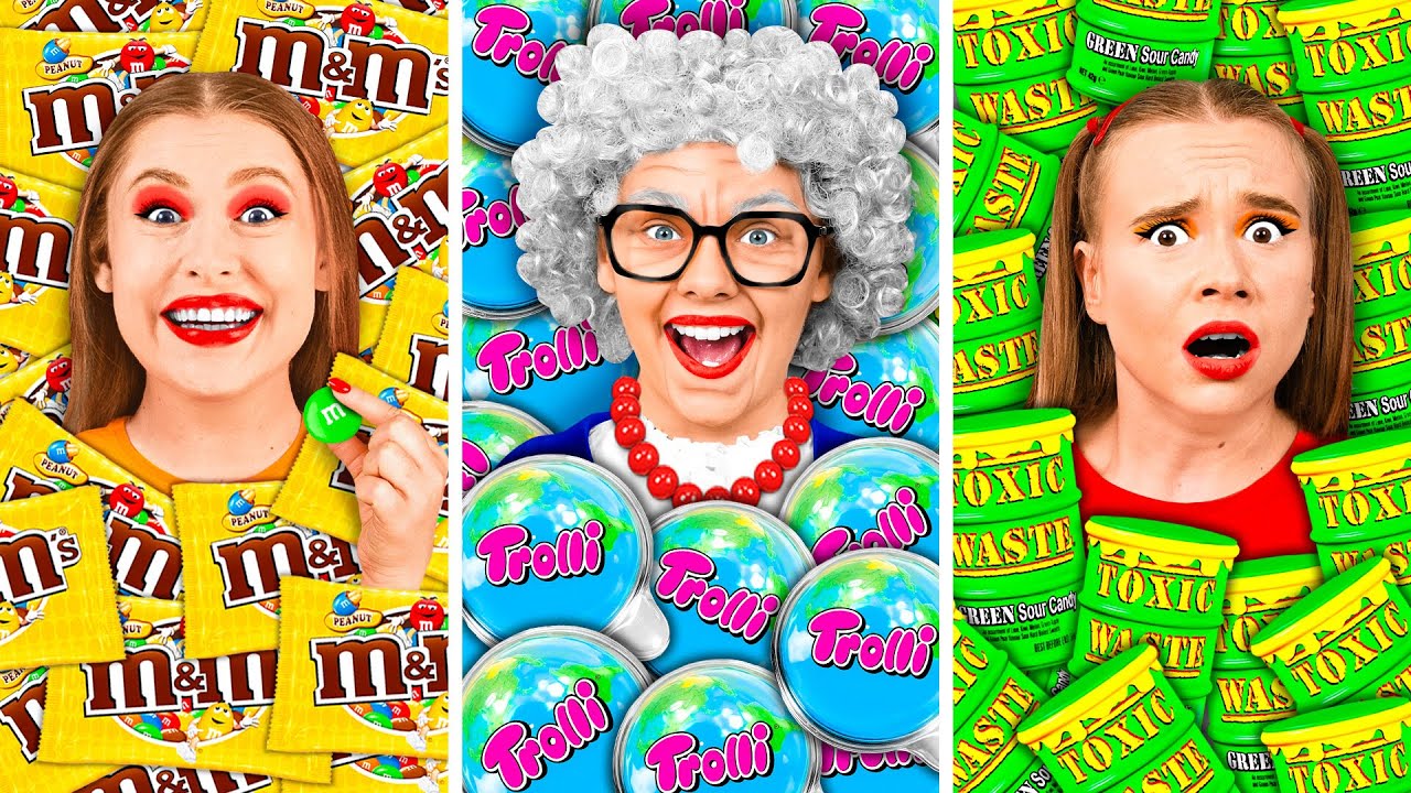 Défi de Cache-Cache Extrême avec Grand-Mère BaRaFun Gold Challenge