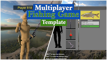 Unity Realistic Fishing Game Multiplayer Template + Download
