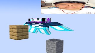 Minecraft Parkour Tapi Kalau Gagal Facecamku Makin Gepeng