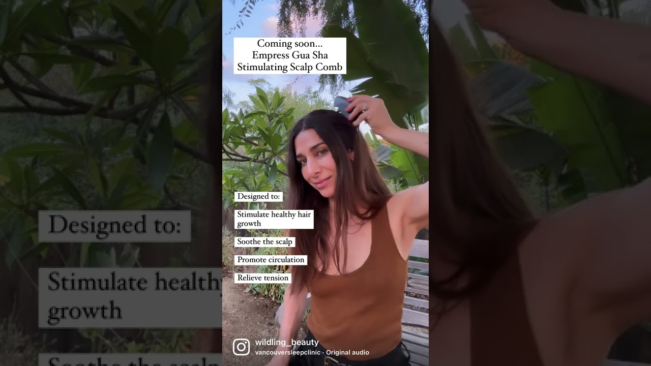 Sneak Peek: the Empress Gua Sha Stimulating Scalp Stone