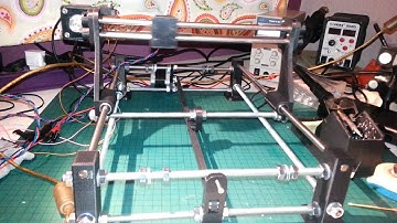 3D printed laser cutter/engraver. 3dpBurner. First