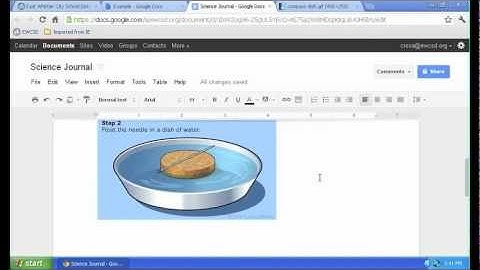 How to Insert an Image into a Google Drive Document