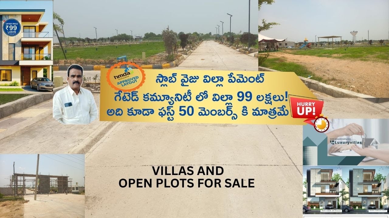 Silpa Villas | Celestia Villas | Hmda Villas | Bhuvarahi Plots | Gated Villas | Call 7730889131.