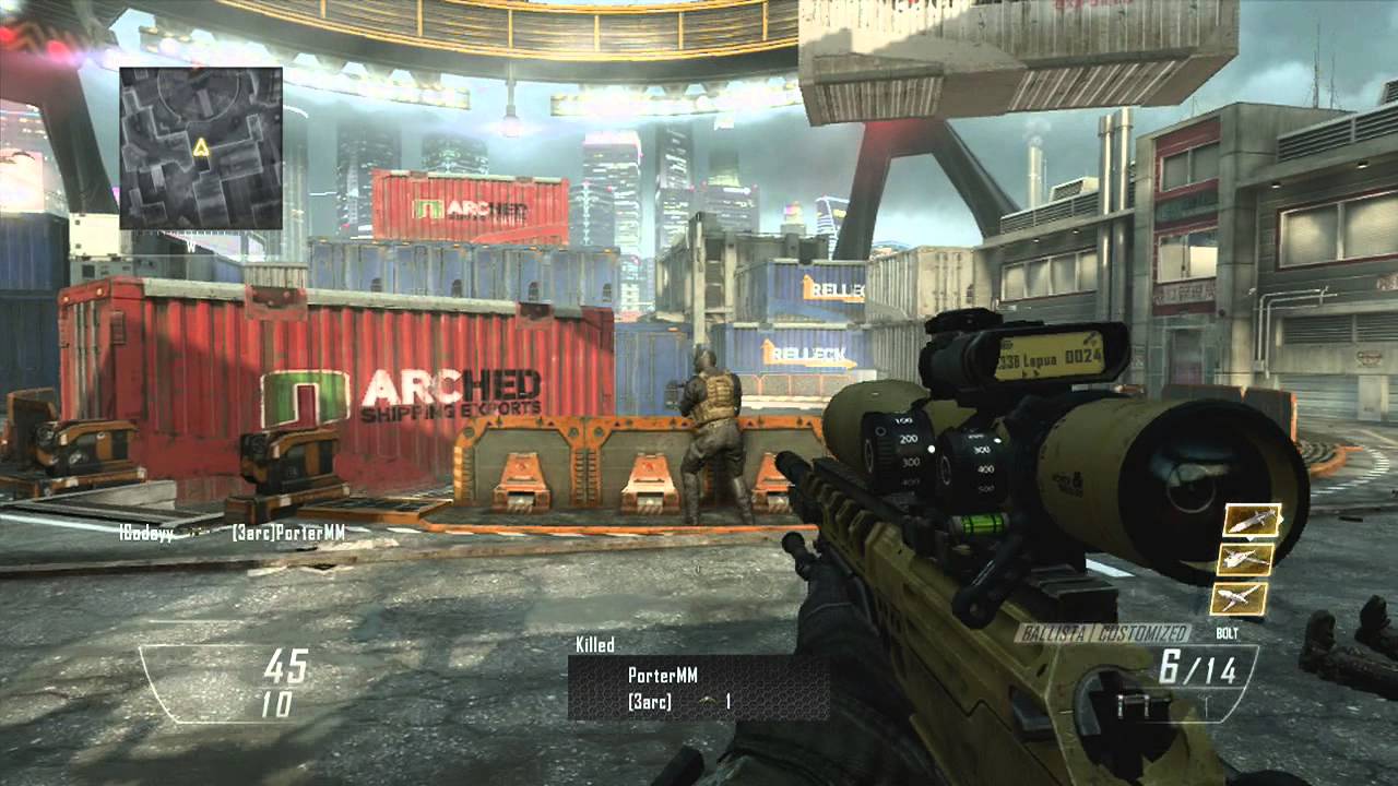 Black Ops 2 sniper streak