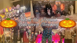 Follow Us Around Halloween Shopping