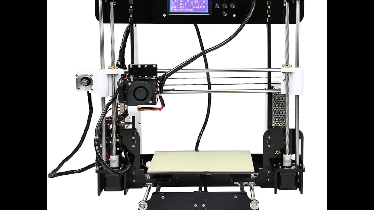 tester une imprimante 3D Anet A8 (Prusa i3) - YouTube