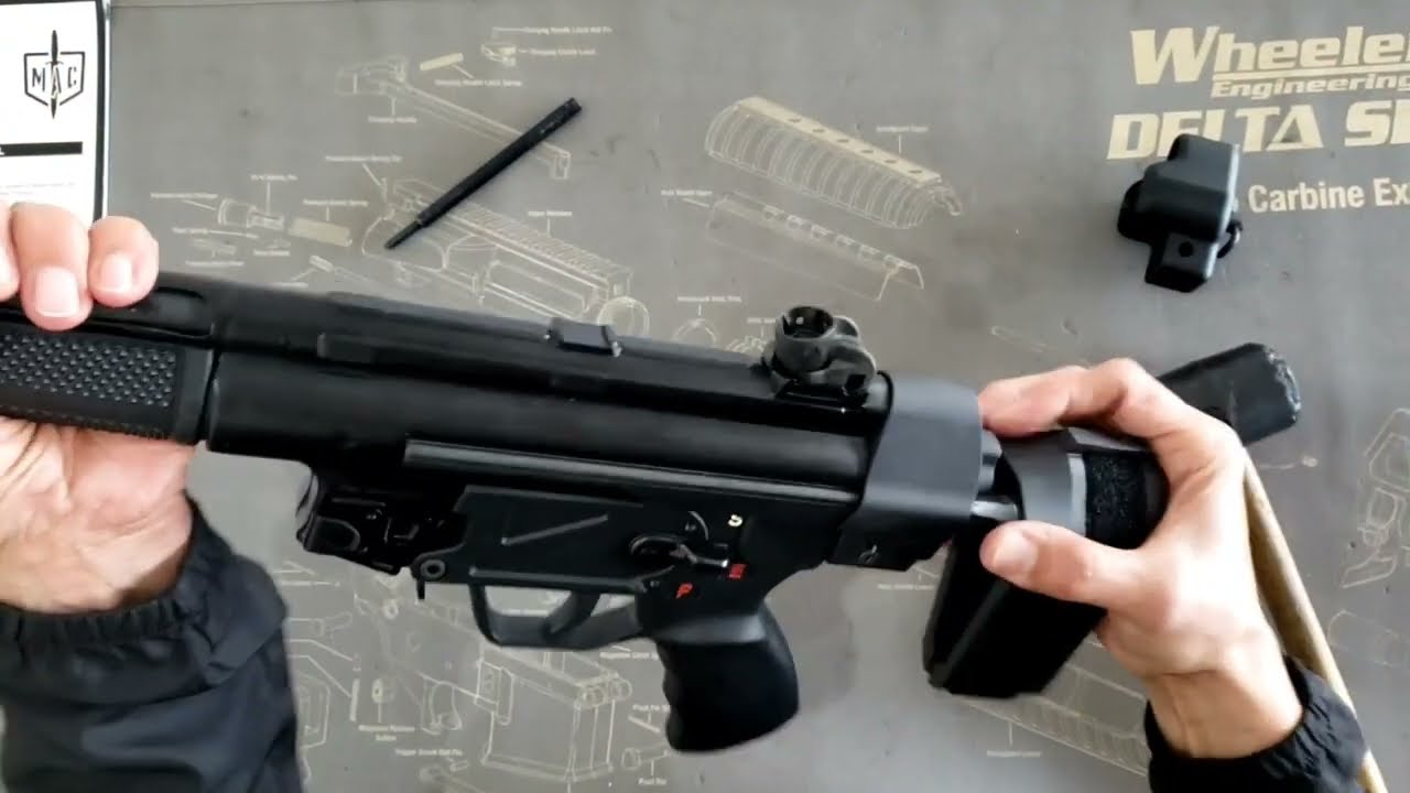 SB Tactical HK PDW Brace  installation.