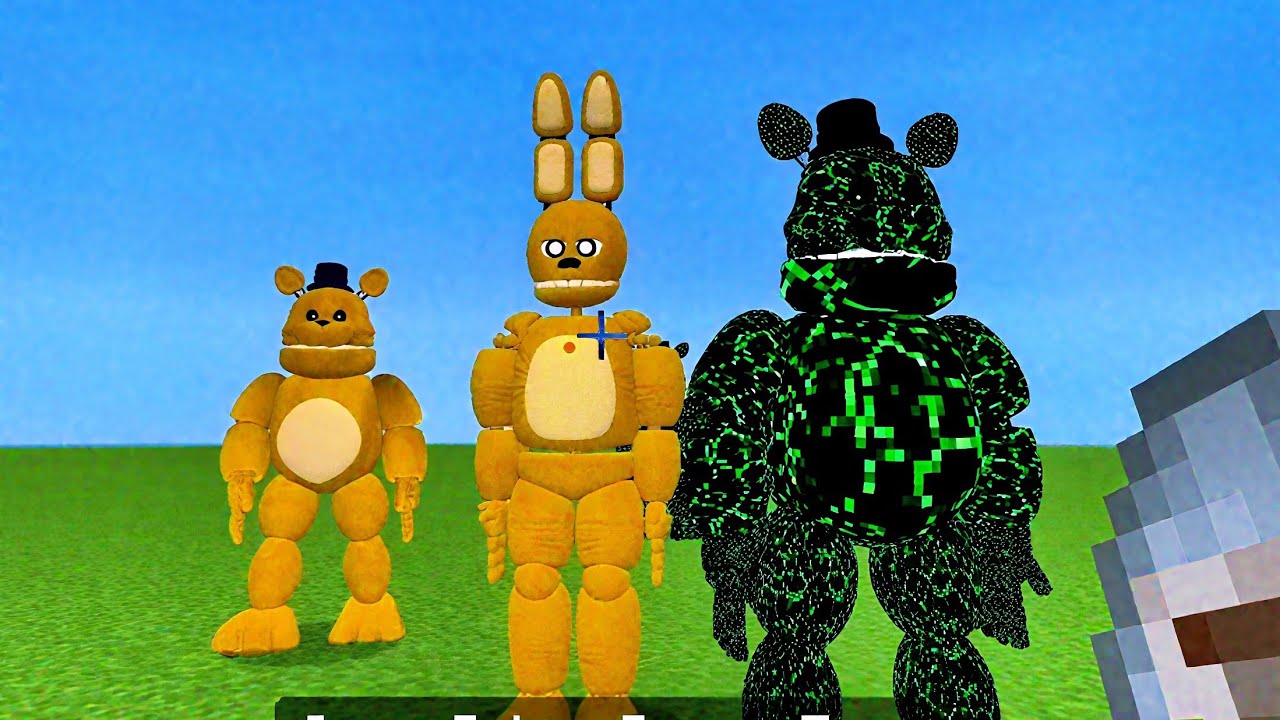 Fast Fredbear in Minecraft?! Addon Showcase - YouTube