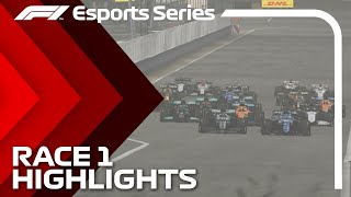 2021 F1 Esports Pro Championship: Race 1 Highlights