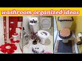 Toilet seat cover  commode organized  wash room organized ideas  saba fashion corner