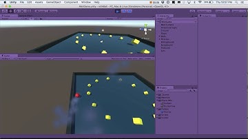 Unity RollABall tutorial progress