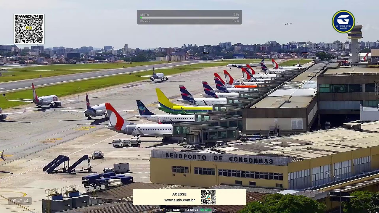 SBSP LIVE #2 - Aeroporto de São Paulo AO VIVO - CGH Airport - 13/01 Noite