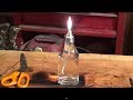 How to make a inexpensive oil lamp / candle