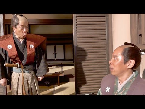 岡村隆史のインタビューに西川きよしが邪魔(笑)映画『決算！忠臣蔵』メイキング映像