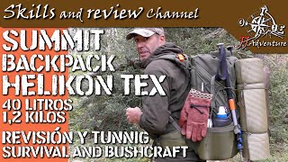 ✅ Helikon Tex Summit back pack | Review and Backpacking Tunning 👍