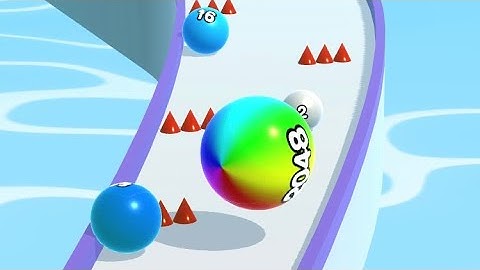 ASMR Ball Run 2048! iOS Android Game!