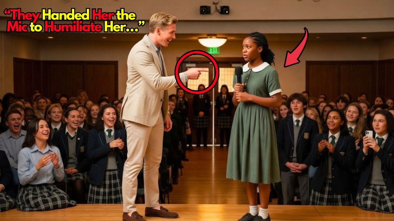 They Mocked Her With the Mic… Then She Sang 🎤#ShockingMoment #TalentShow #IncredibleVoice #Karma