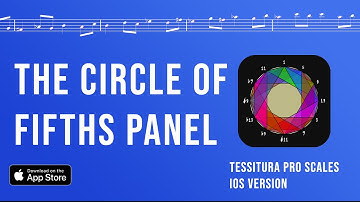 The Circle Of Fifths - Tessitura Pro Scales Tutorial (iOS version)