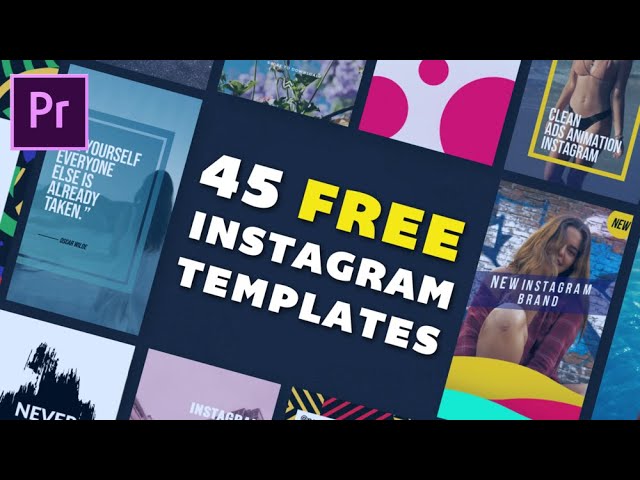 45 FREE Instagram Story Adobe Premiere Pro Templates 