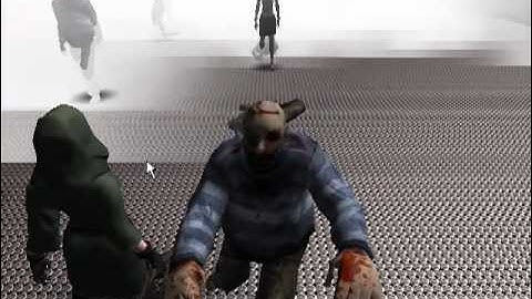 Unity3D Wizard Girl Zombie Character Pack Test Prototype