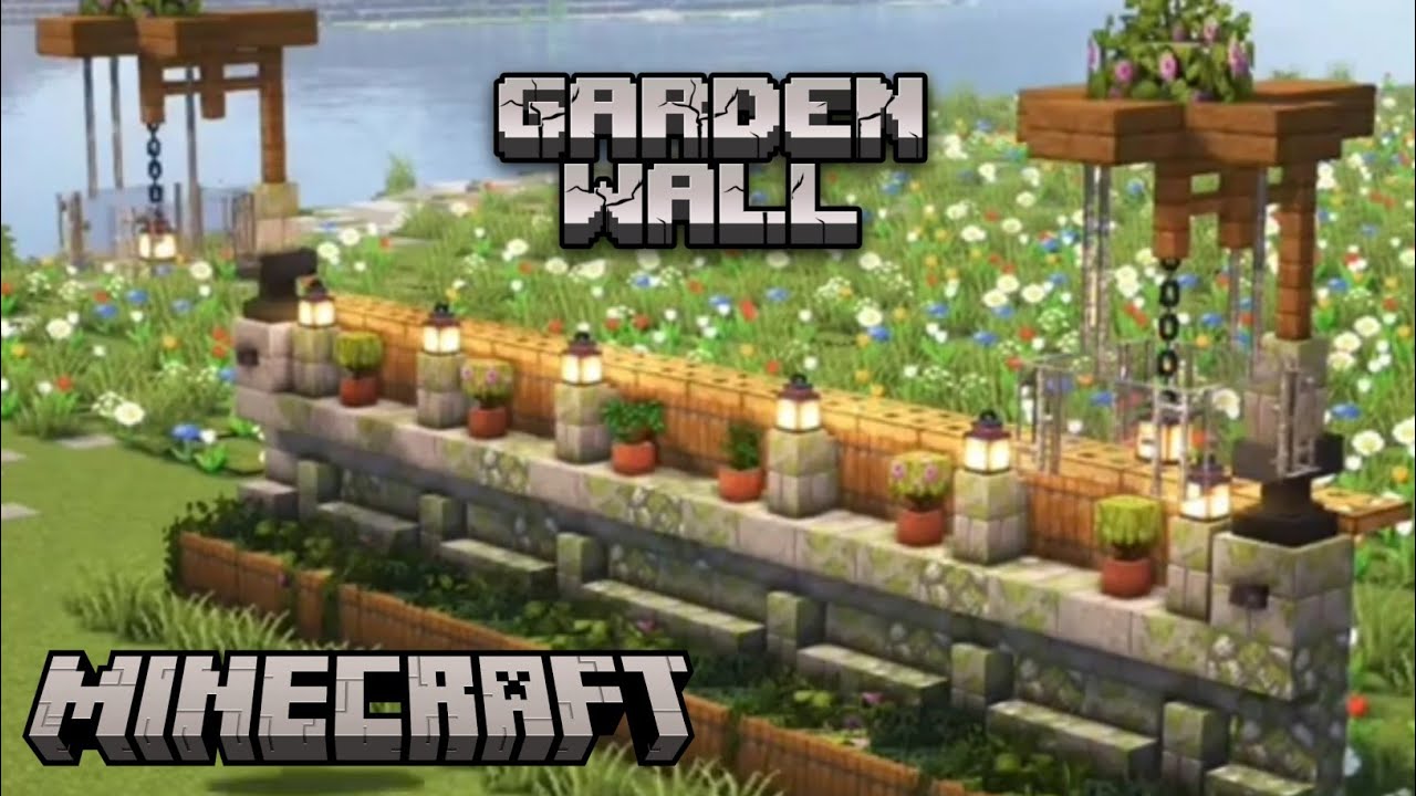 Garden Wall - Minecraft - YouTube