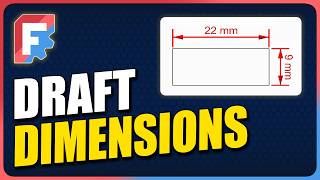 FreeCAD Dimension Tool Tutorial | Draft Workbench Guide