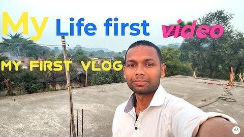 My first vlog♥️😂 / My life first video @pagalgiyanvlogs 