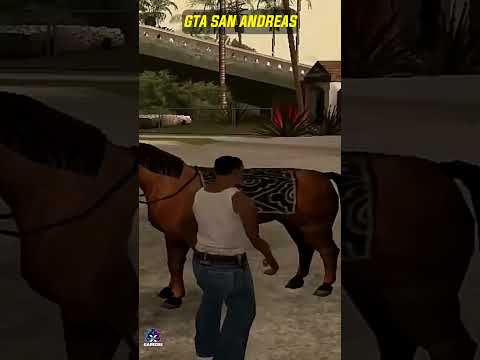 الحصان كان عامل ازاي في كل العاب جاتا Evolution Of Horse In GTA