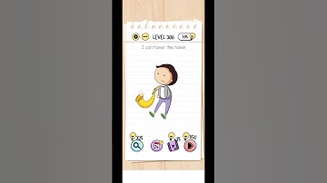 Brain Test Level 306 walkthrough Solution.I can