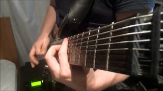 Video thumbnail of "Nile - Iskander D'hul Karnon Guitar Cover - 1080p Headstock Cam"