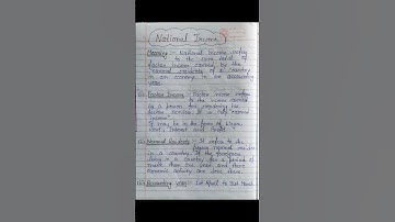 National Income #bcom #commerce #mcom #ugcnet #mba