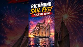 Richmond Virginia Sail Fest Fireworks show! 🎇