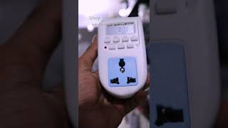 Automatic digital time to control lights #accessories #aquarium #fishtank #youtubeshorts #viral