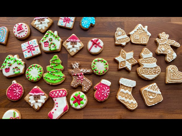 Biscuits De Noël À La Cannelle (+ Glaçage) - Lilie Bakery