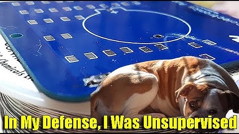 SMD Slow Flash LEDs and a PCB