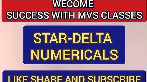 Class-32 ## PolyPhase Numerical  **बहु कला प्रणाली  (Electrician Theory)