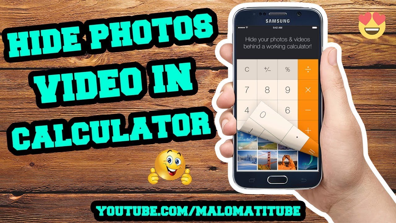 38++ How to hide photos on iphone calculator information