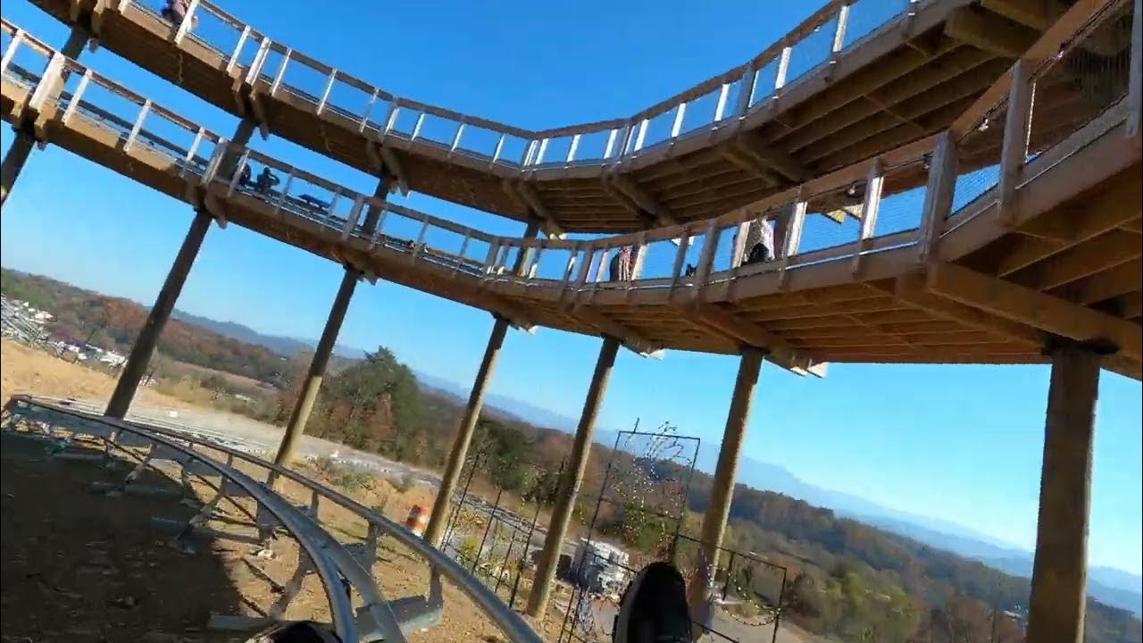 Wild Stallion Mountain Coaster at Skyland Ranch 4K YouTube
