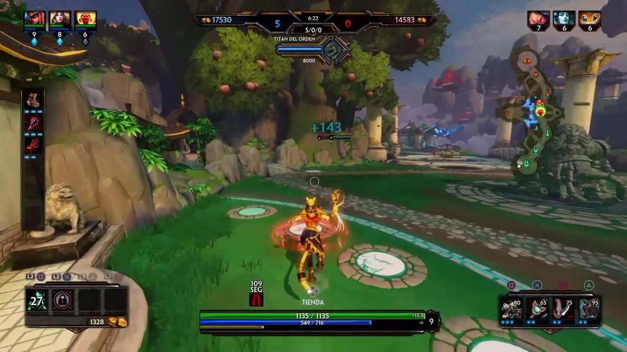 Pro player smite gameplay