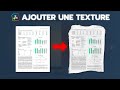 Comment ajouter une texture  un document dans davinci resolve 