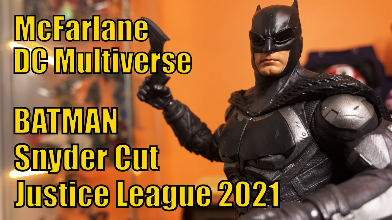 DC Multiverse | Batman | McFarlane Toys | Snyder Cut Justice League 2021 |  Unboxing & Review - YouTube